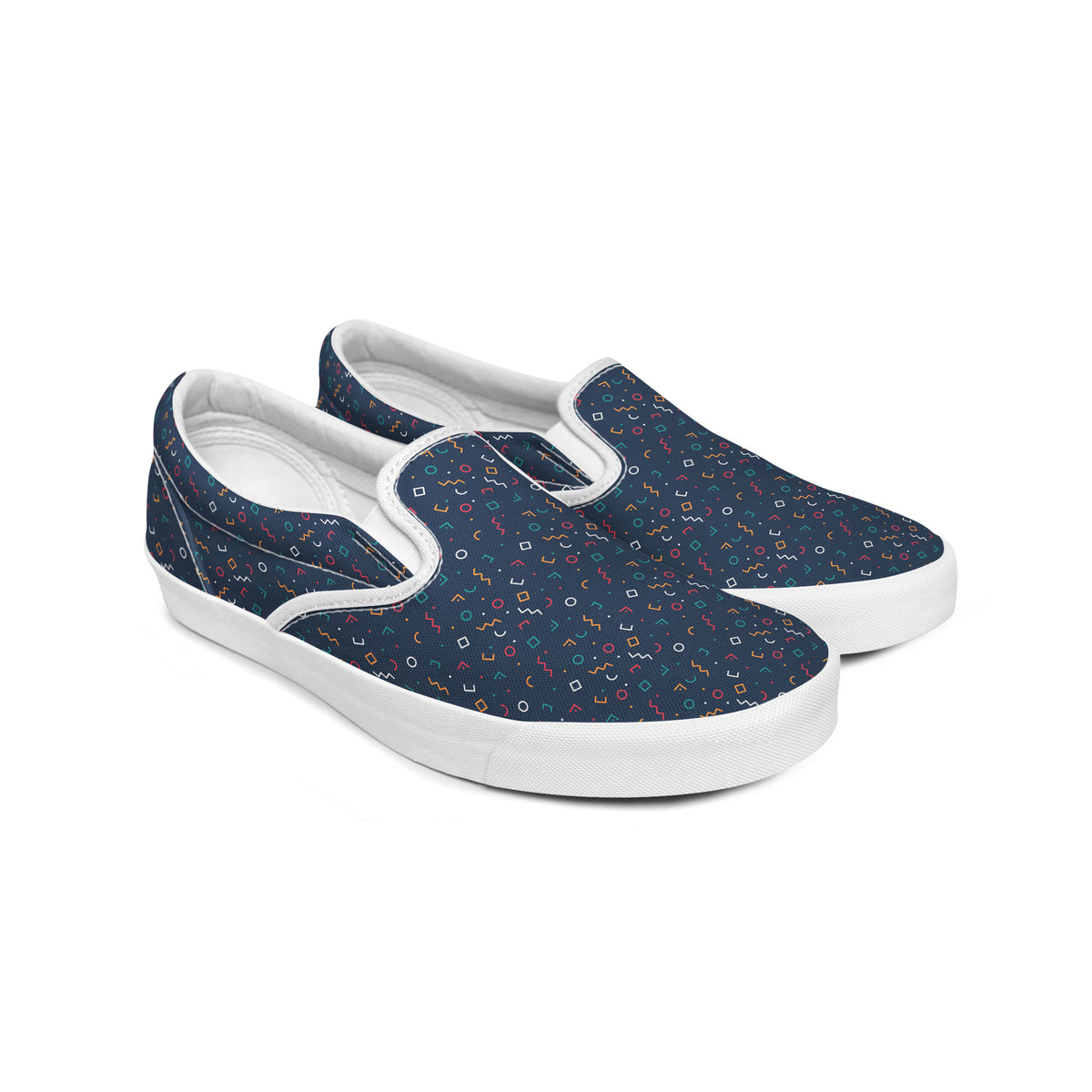 Geometric Slip-On Sneaker