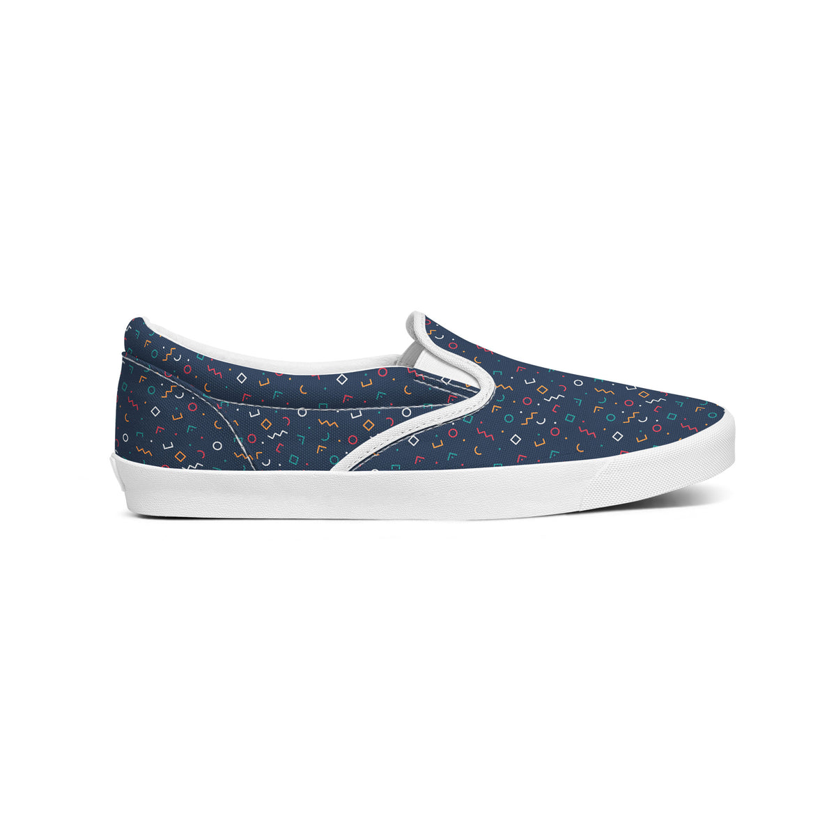 Geometric Slip-On Sneaker