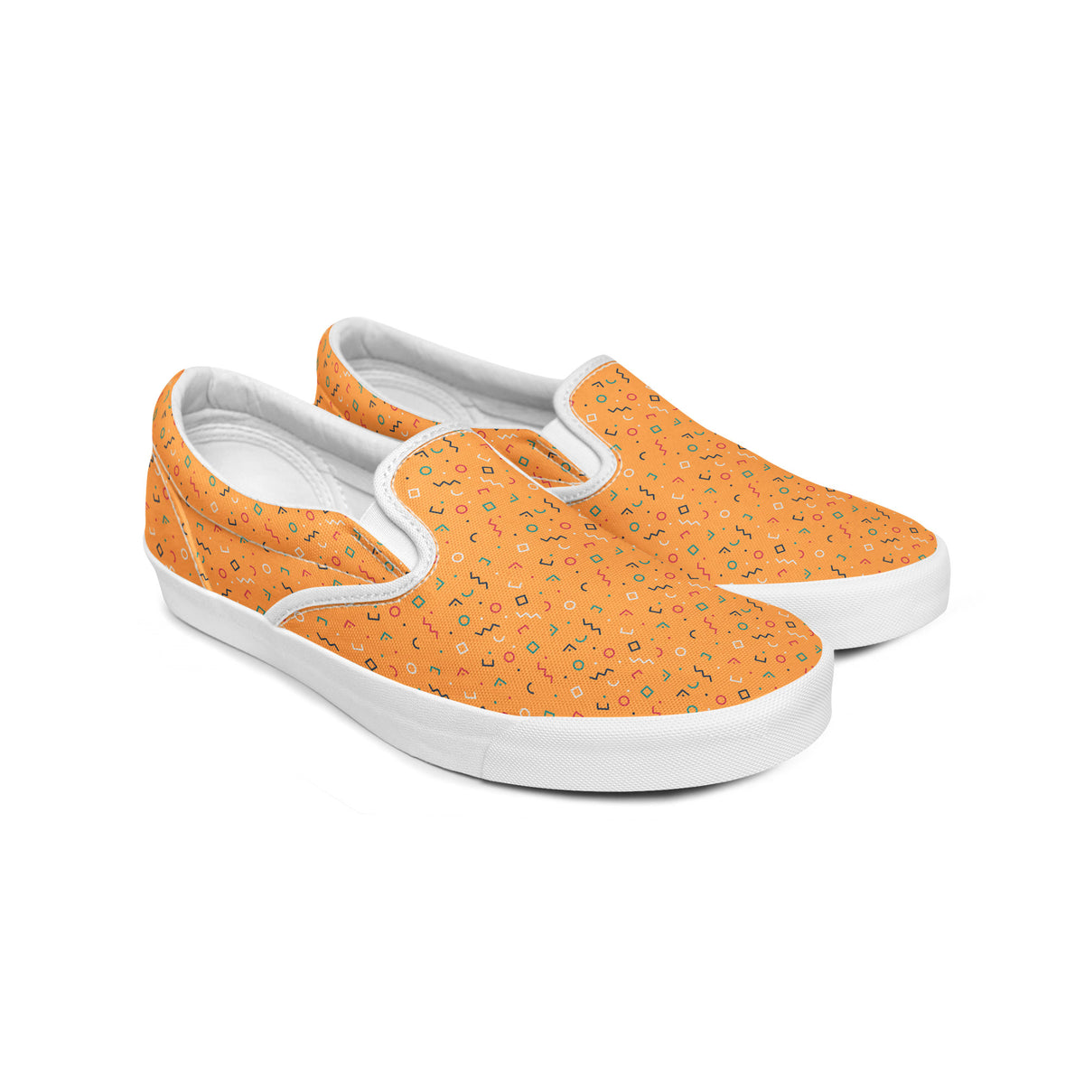 Geometric Slip-On Sneaker