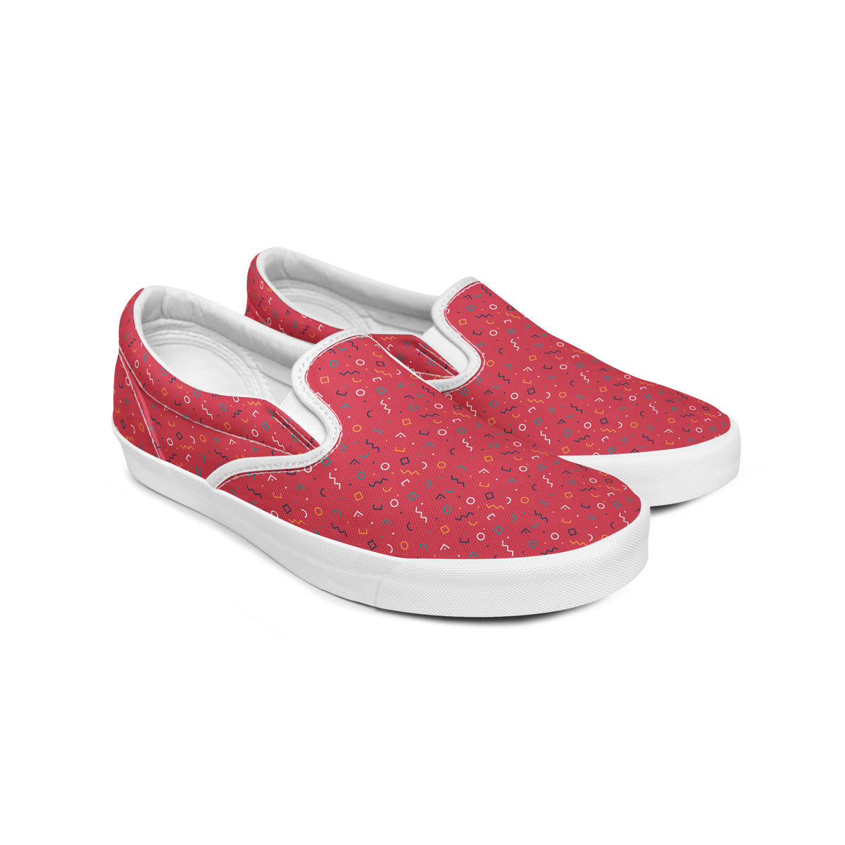 Geometric Slip-On Sneaker