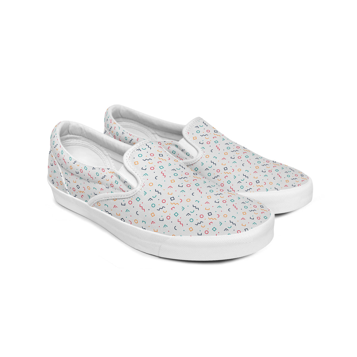 Geometric Slip-On Sneaker