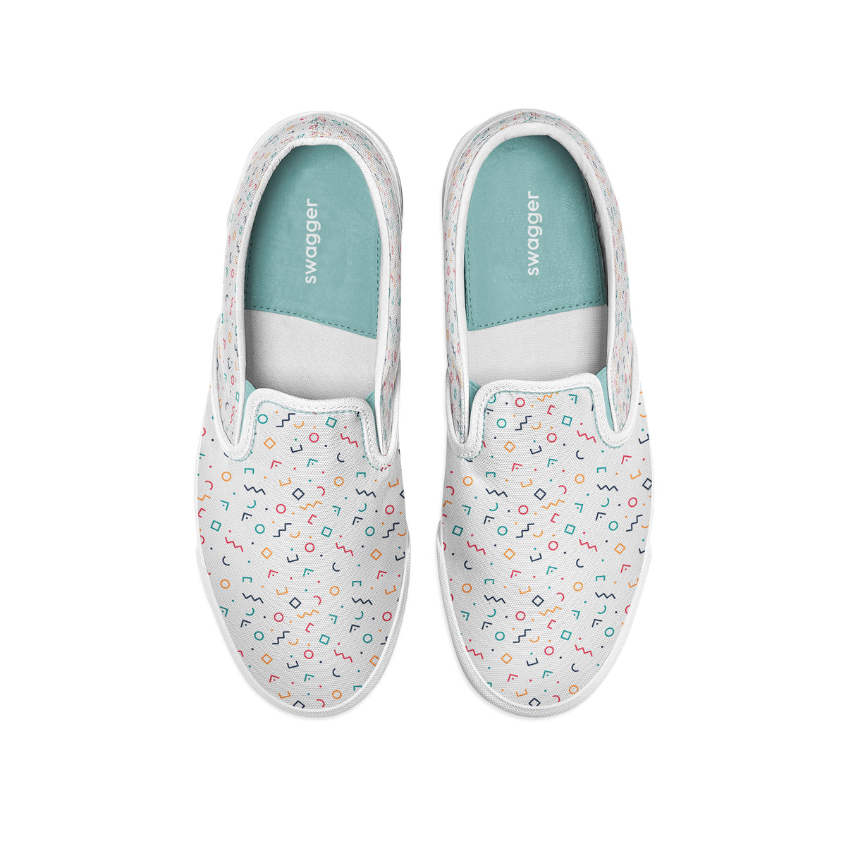 Geometric Slip-On Sneaker